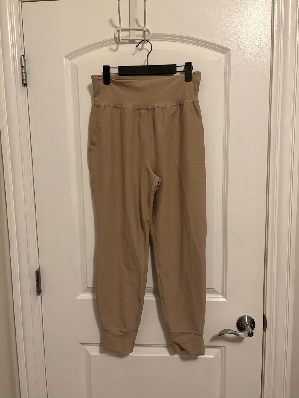Old Navy Tan High-Waist Jogger Pants
